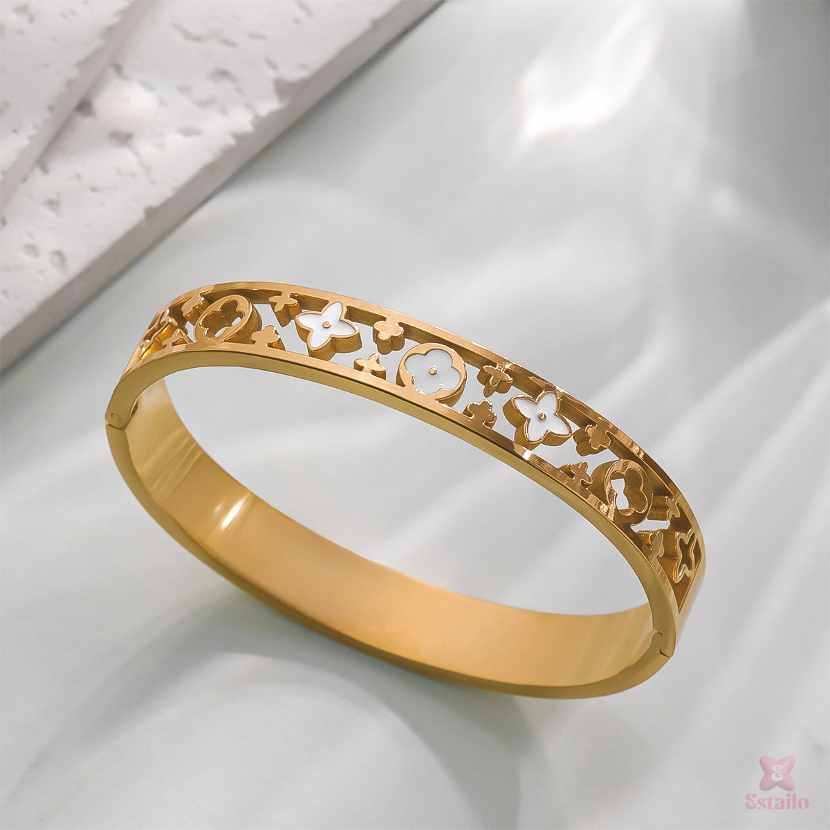 Elegance Embrace Cuff Bracelet