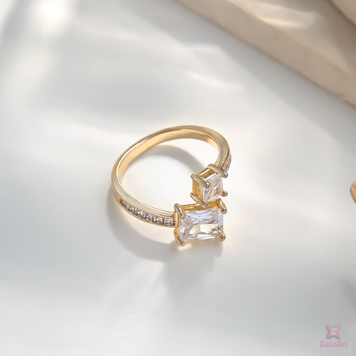 Coquette Spiral Ring