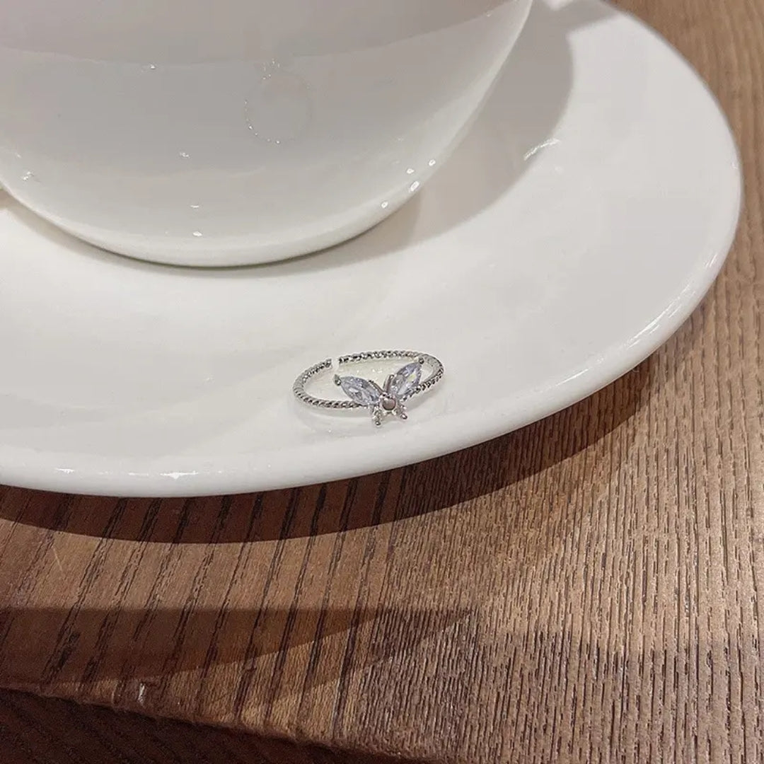 Graceful Monarch Ring