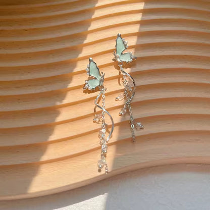 Mermaid Butterfly Earrings