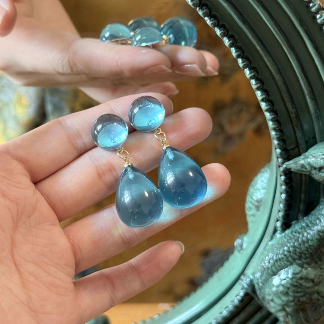 Oceanic Essence Drop Earrings