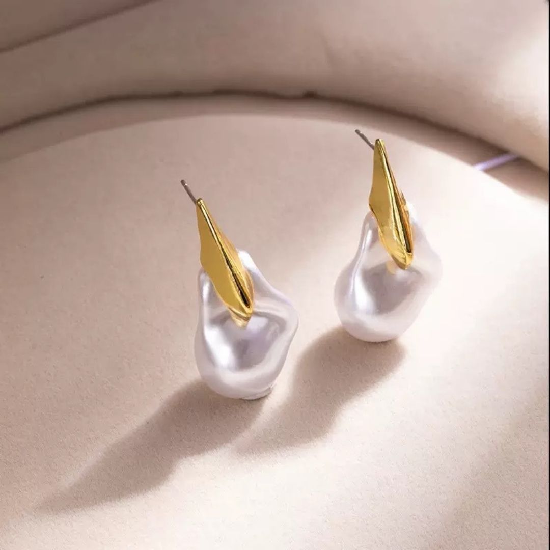 Seaside Shell Statement Earrings
