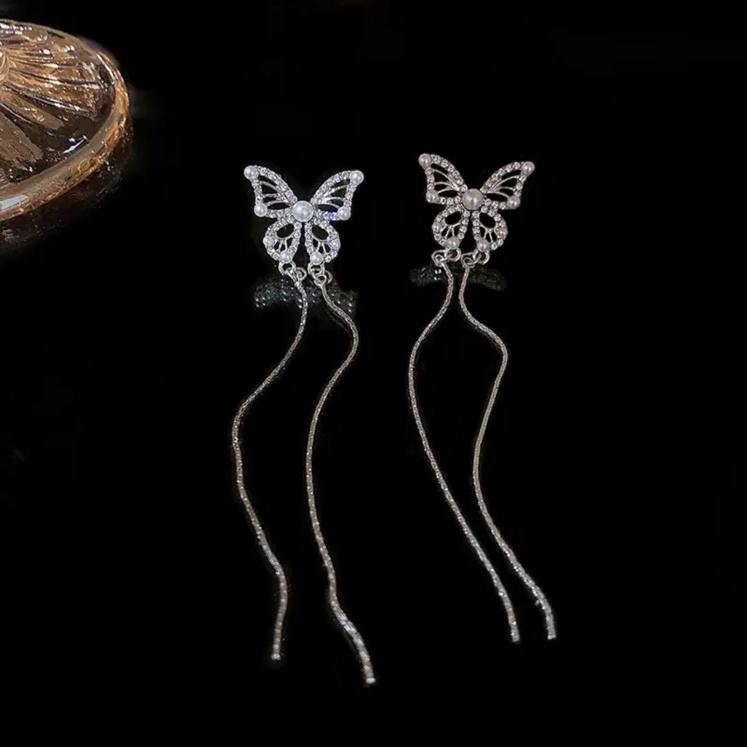 Butterfly Drops Earrings