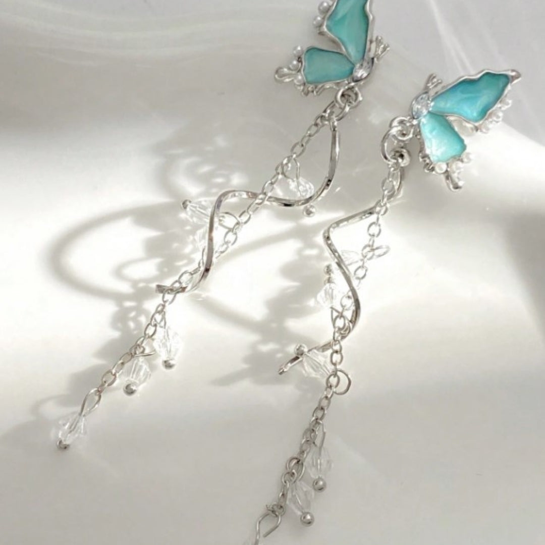 Mermaid Butterfly Earrings