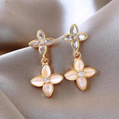 Fortune Flower Sparklers Earrings