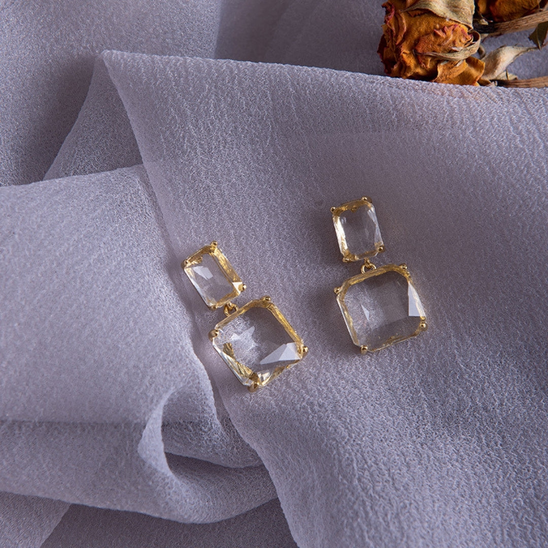 Crystal Statement  Earrings