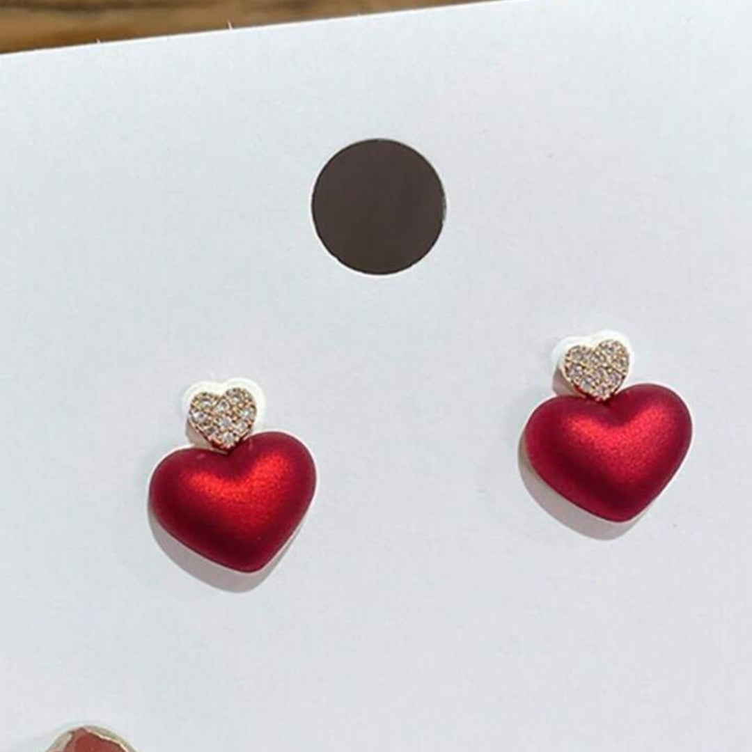 Velvet Love Hoops Earrings