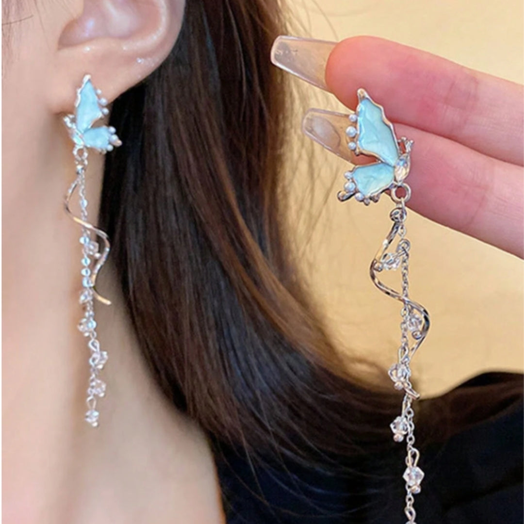 Mermaid Butterfly Earrings