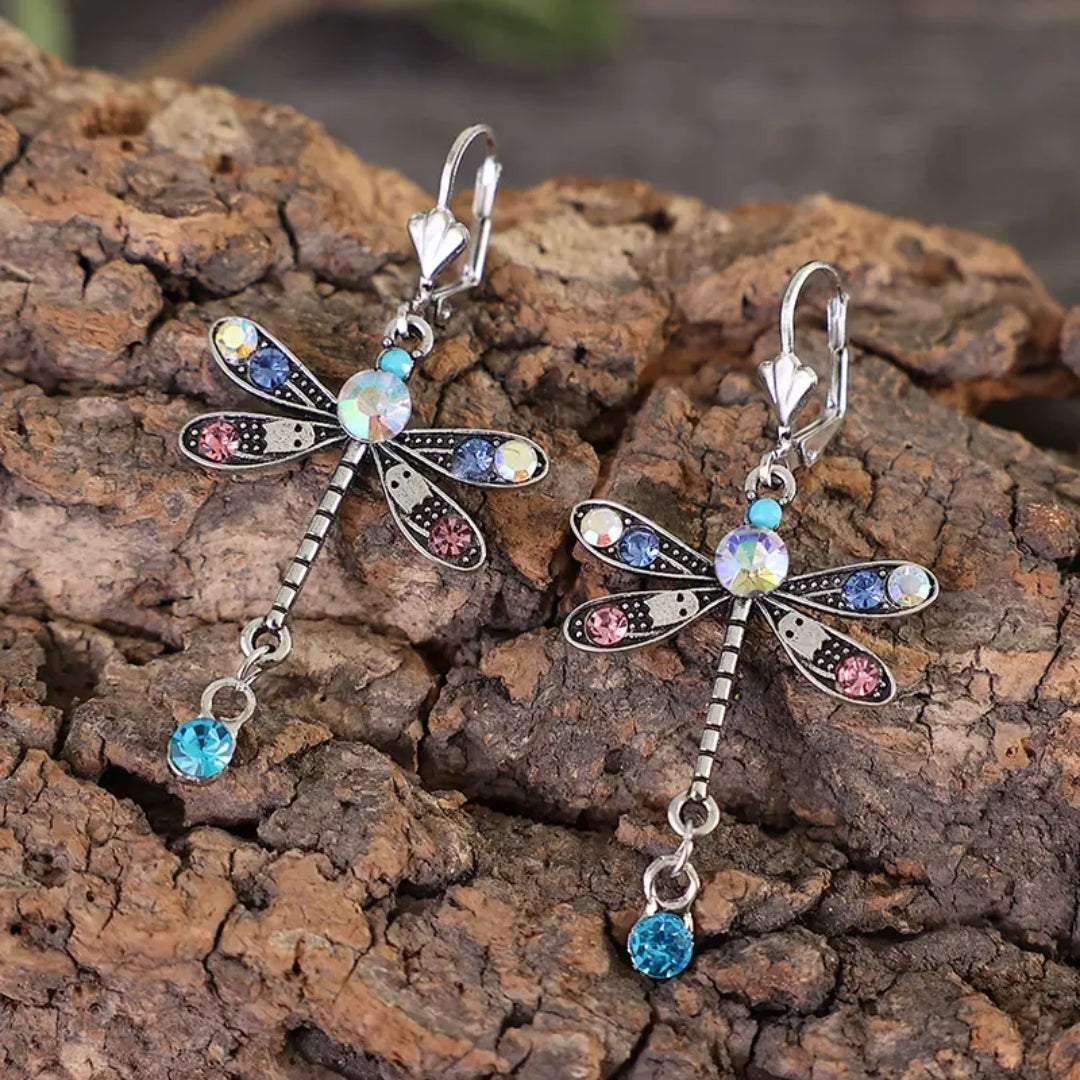 Sparklewing Dragonfly Earrings