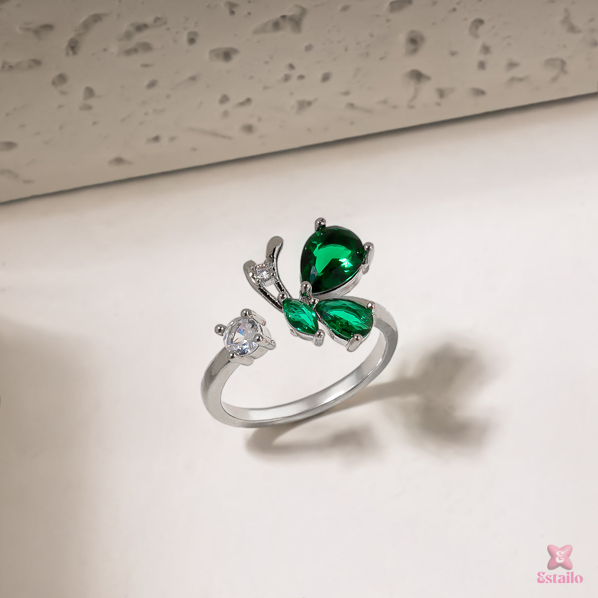 Butterfly Kiss Ring