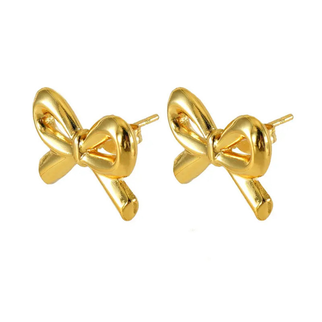 V-Day Bow Earrings