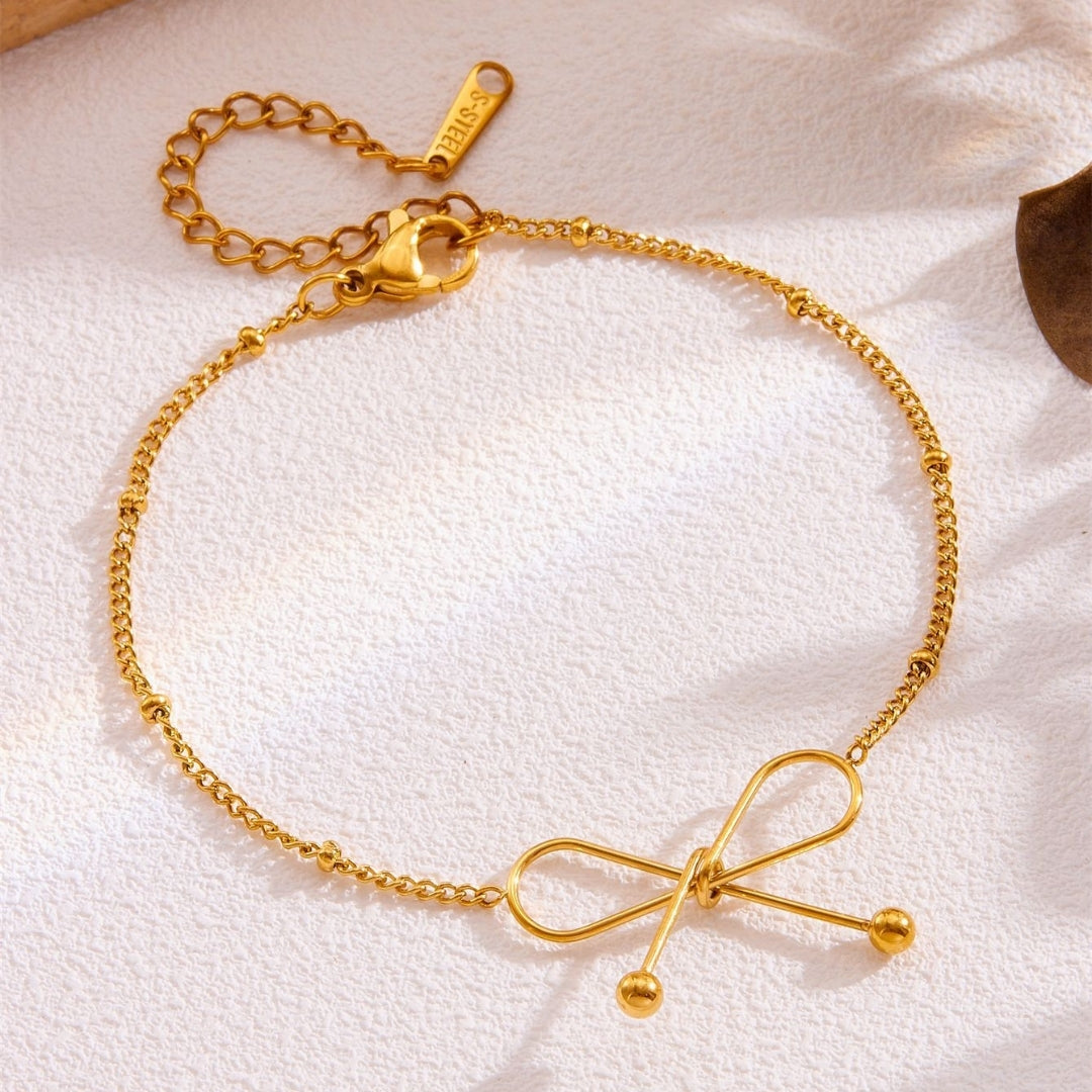 Golden Ribbon Bracelet