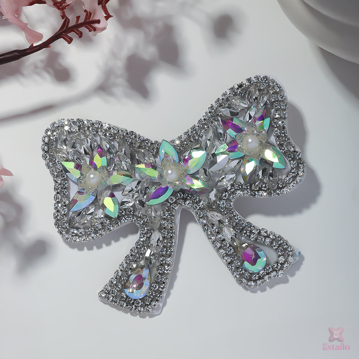 Twirls Bow Clip