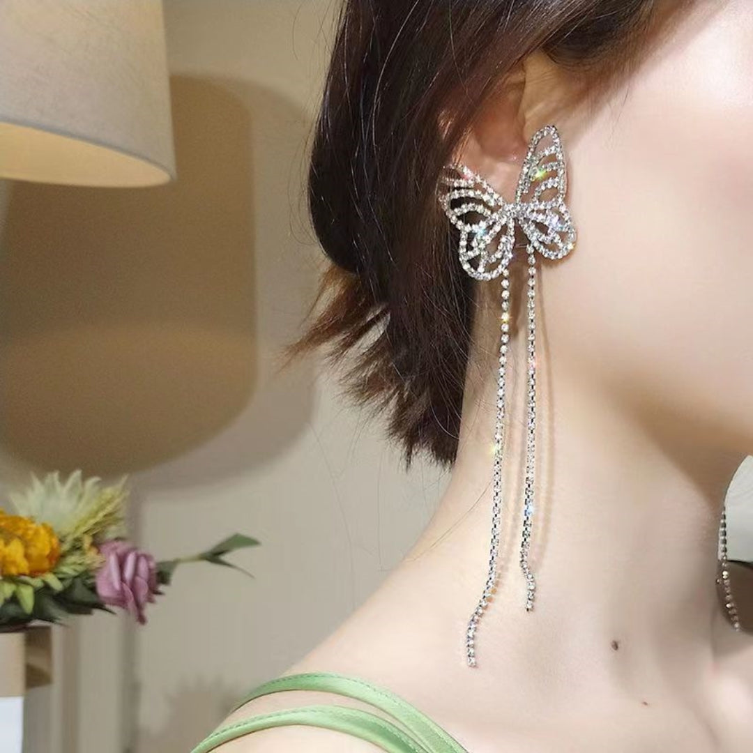 Sparkle Wing Cascades Earring