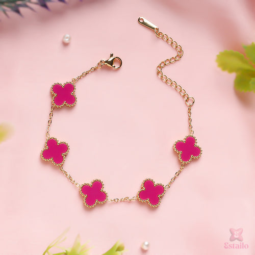Pink Twinkle Clove Bracelet