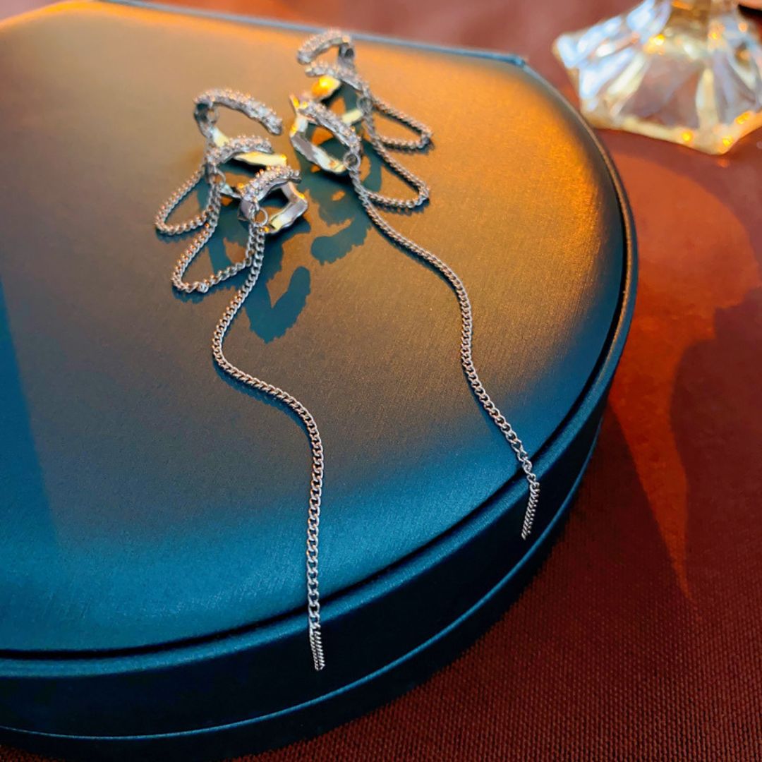 Elegance Edge Ear Cuff Earrings