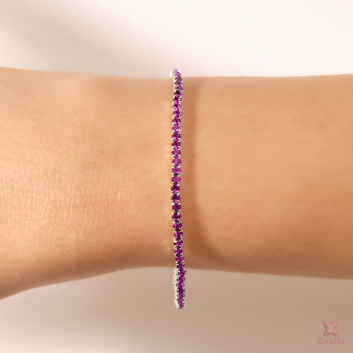 Lavender Light Stretchable Bracelet