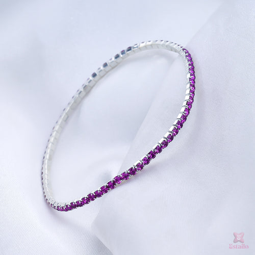 Lavender Light Stretchable Bracelet