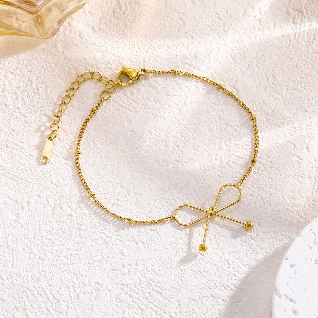Golden Ribbon Bracelet