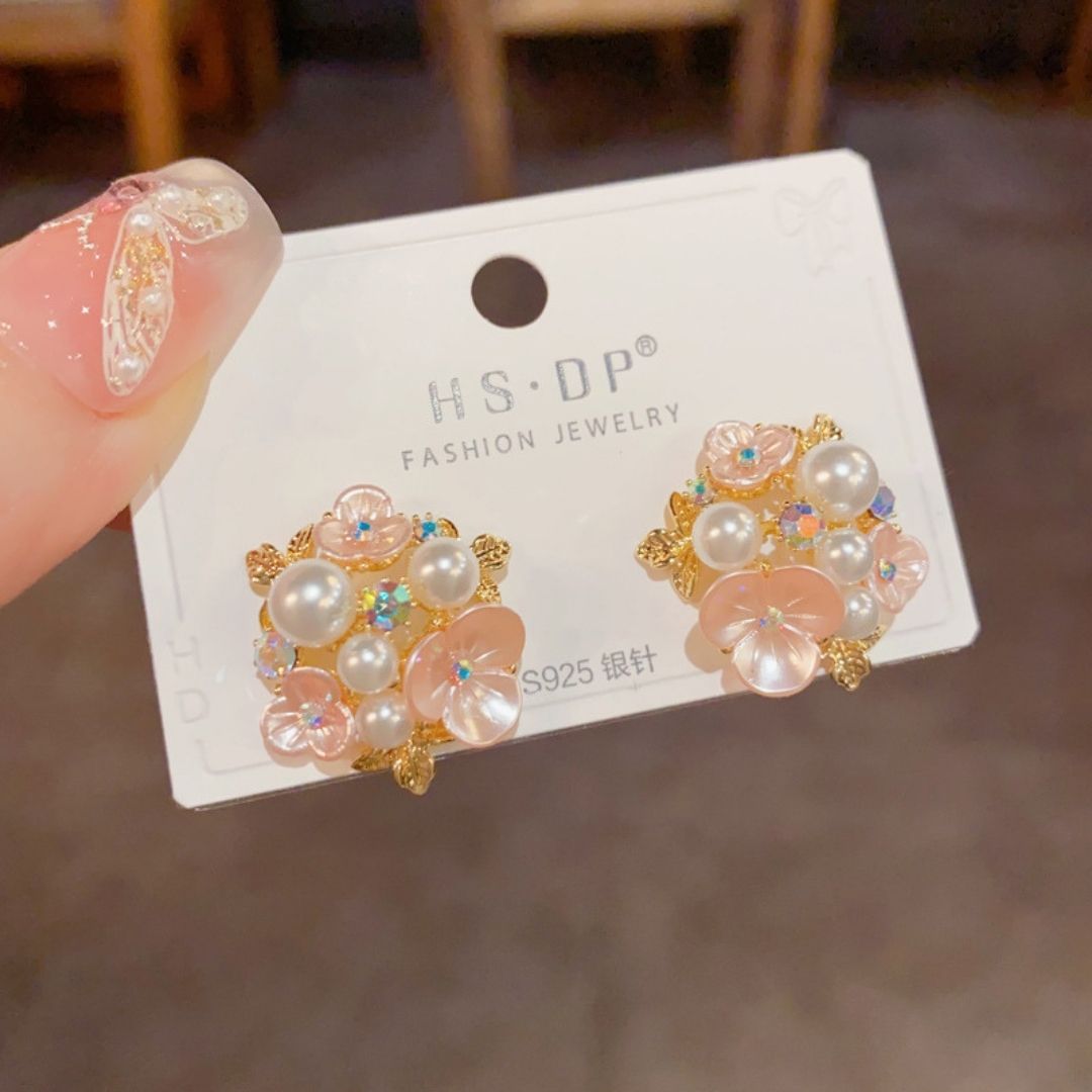 Luminous Orchid Halos Earrings