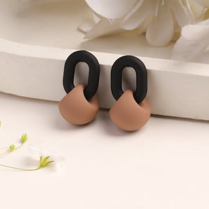 Choco Charm Studs Earrings