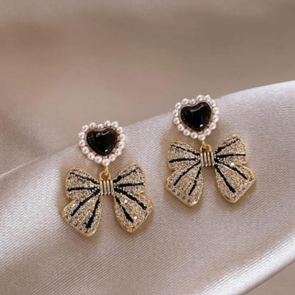 Bling Blogger Bow Earrings