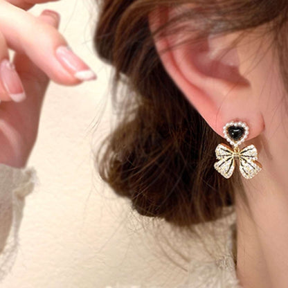 Bling Blogger Bow Earrings