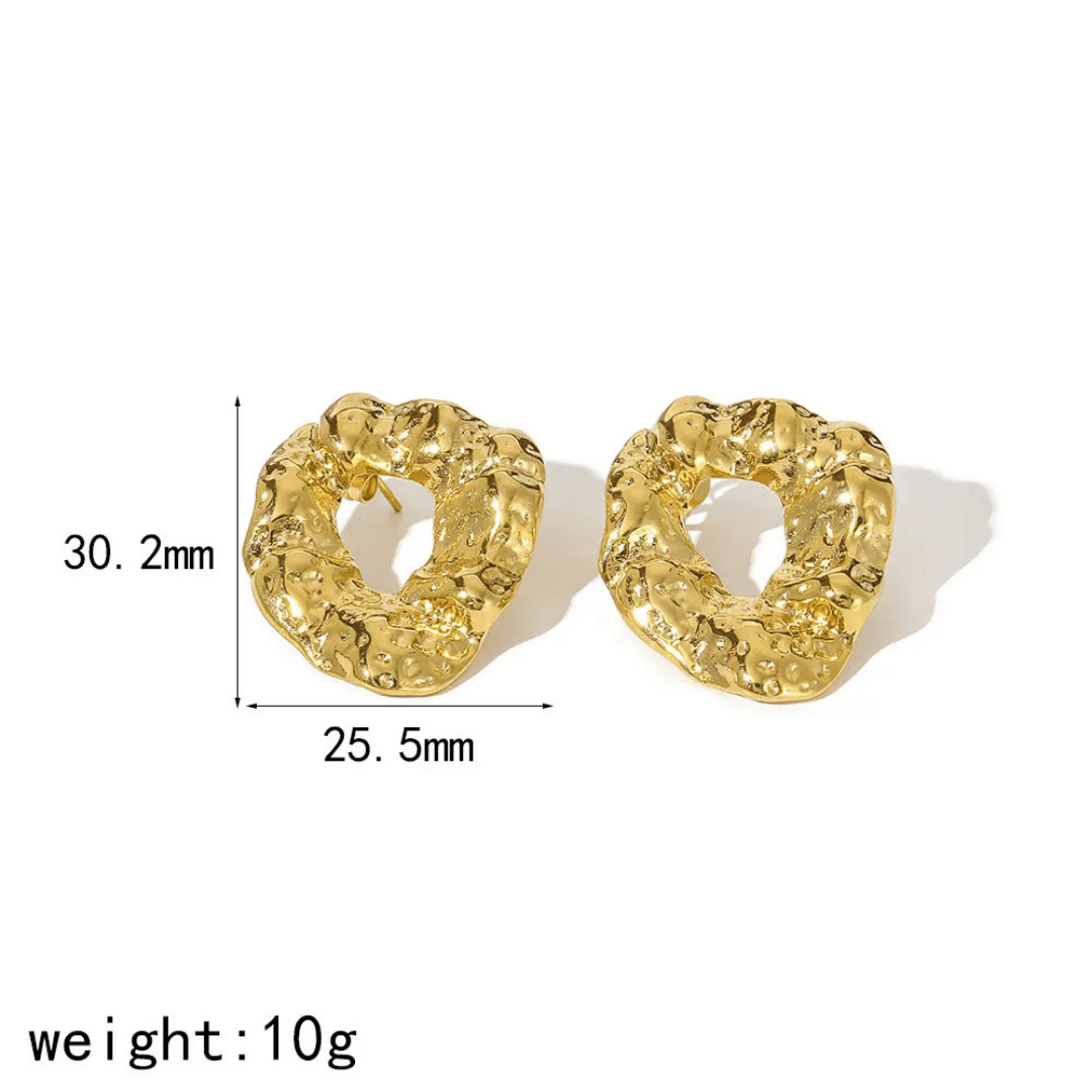 Golden Statement Earrings