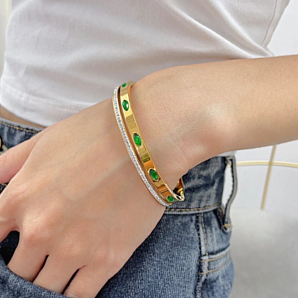 Emerald Isle Statement Bracelet