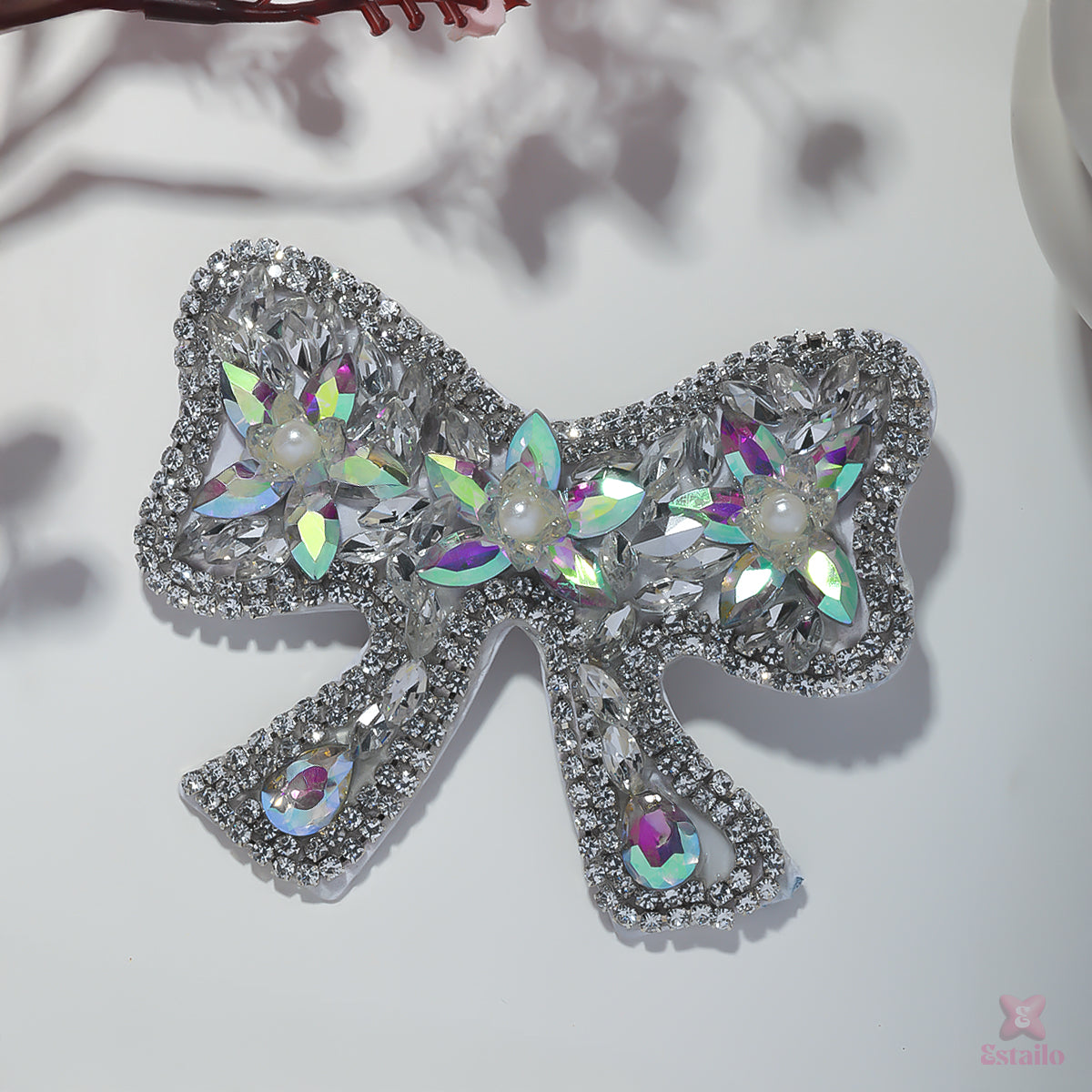 Twirls Bow Clip