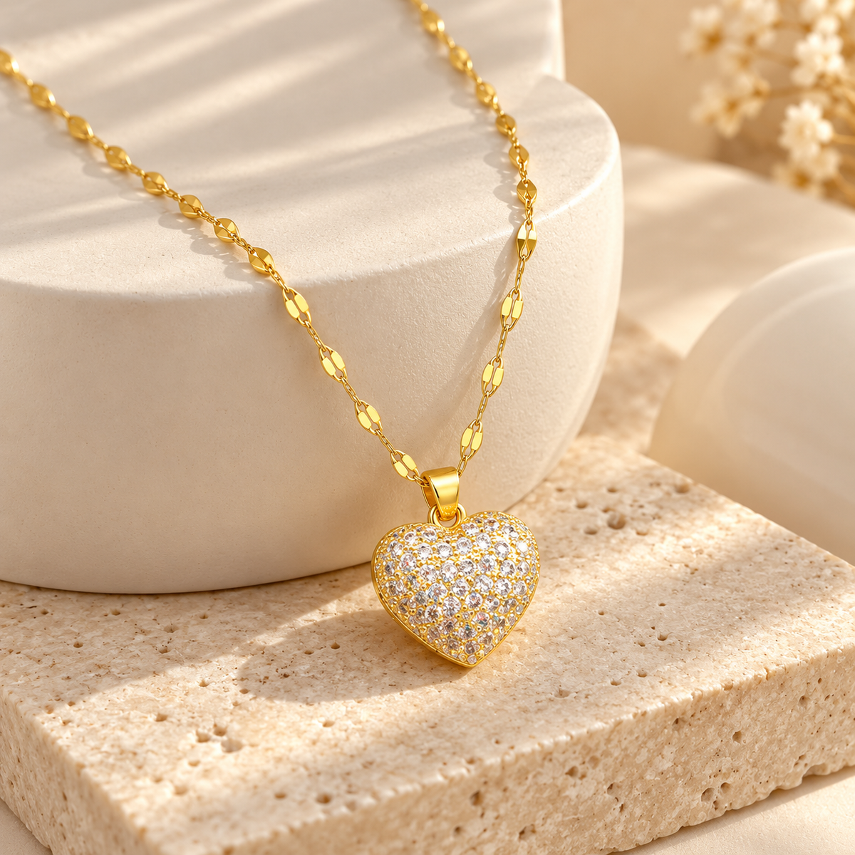 Rosegold Heart Necklace