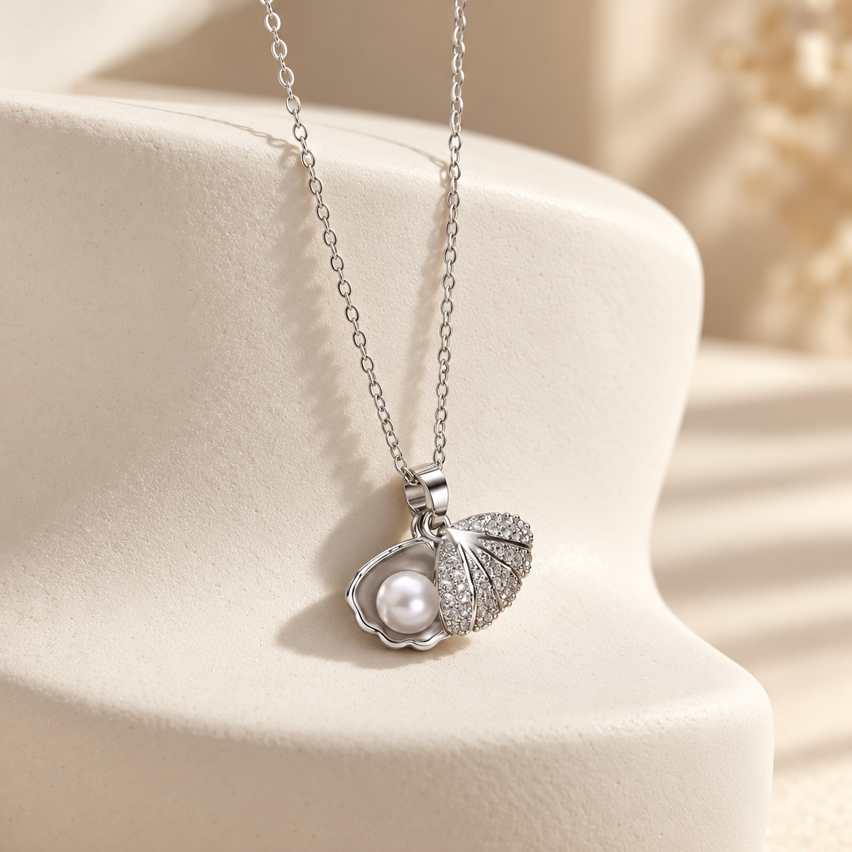 Come Out Of Shell Neckpiece