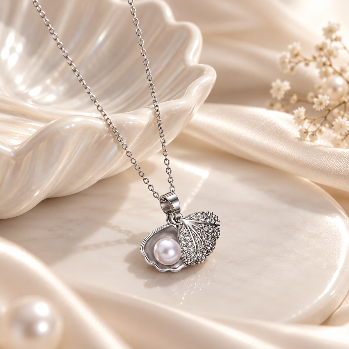 Come Out Of Shell Neckpiece