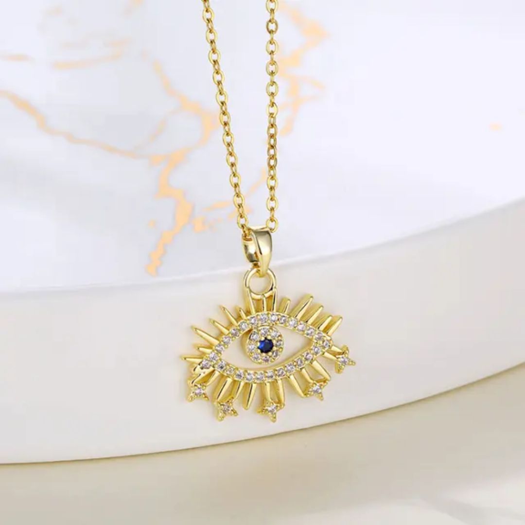 Dazzling Evil eye Neckpiece