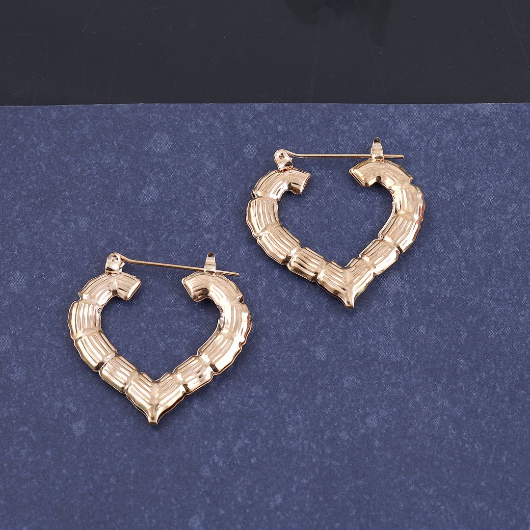 As Pretty As Gold Hoop Earrings