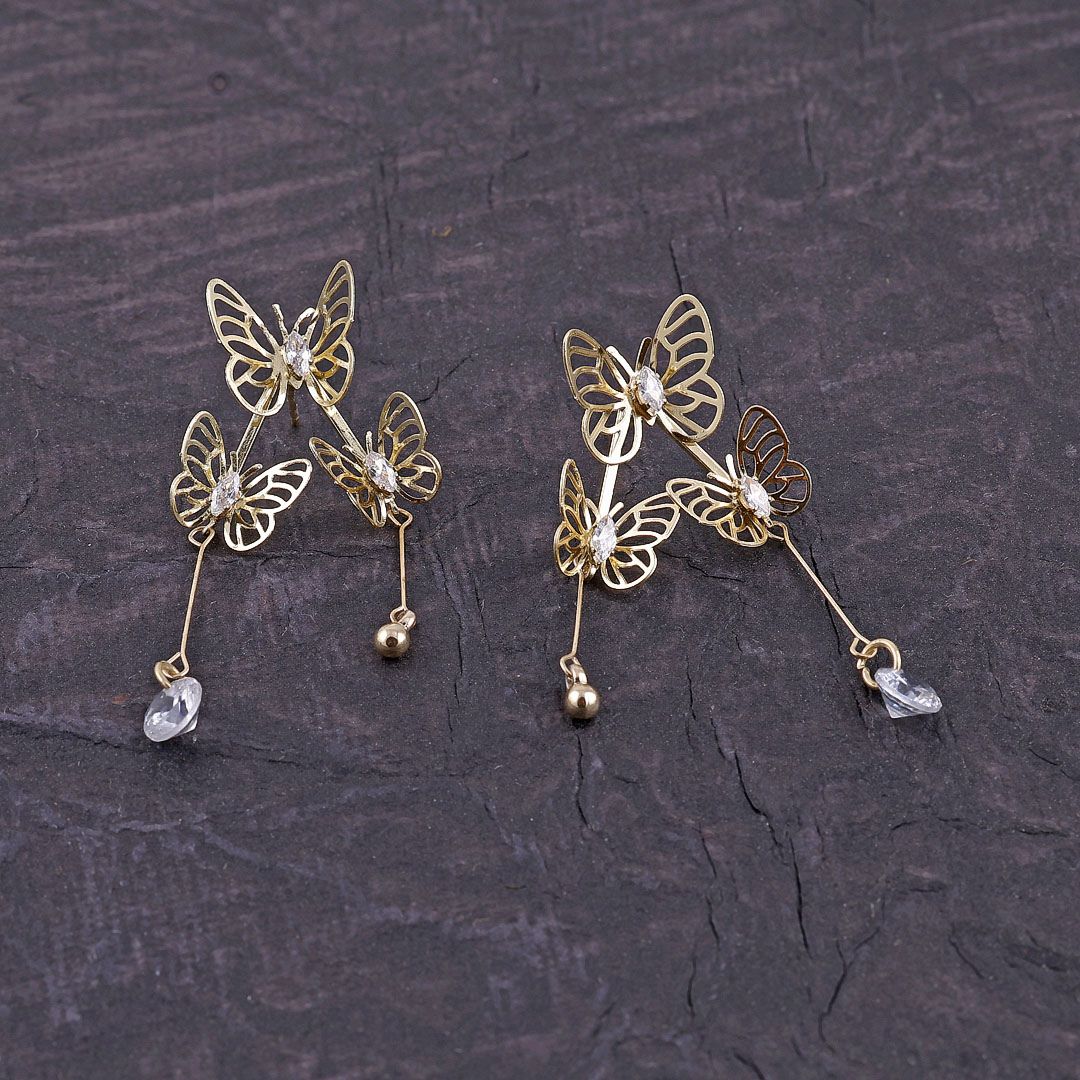 Fly High Butterfly Earrings