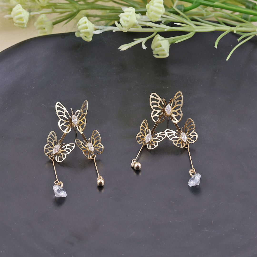 Fly High Butterfly Earrings