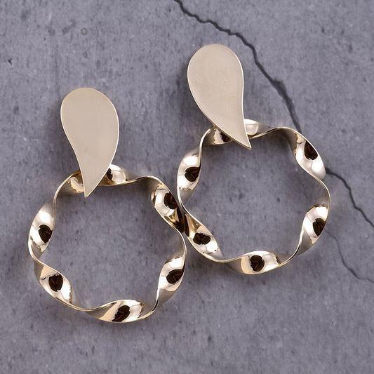 As Pretty As Gold statement  Earrings