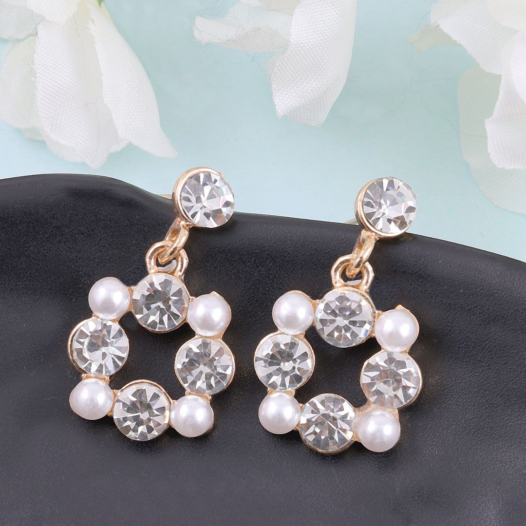 Bling Blogger Silver Earring