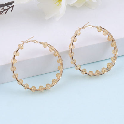 As Pretty As Gold Hoop Earrings