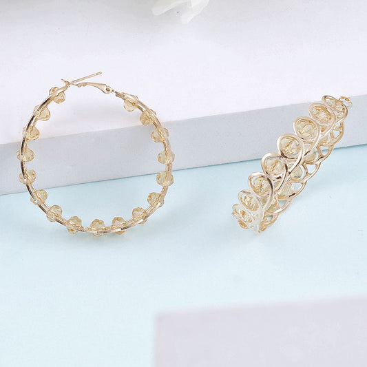 As Pretty As Gold Hoop Earrings