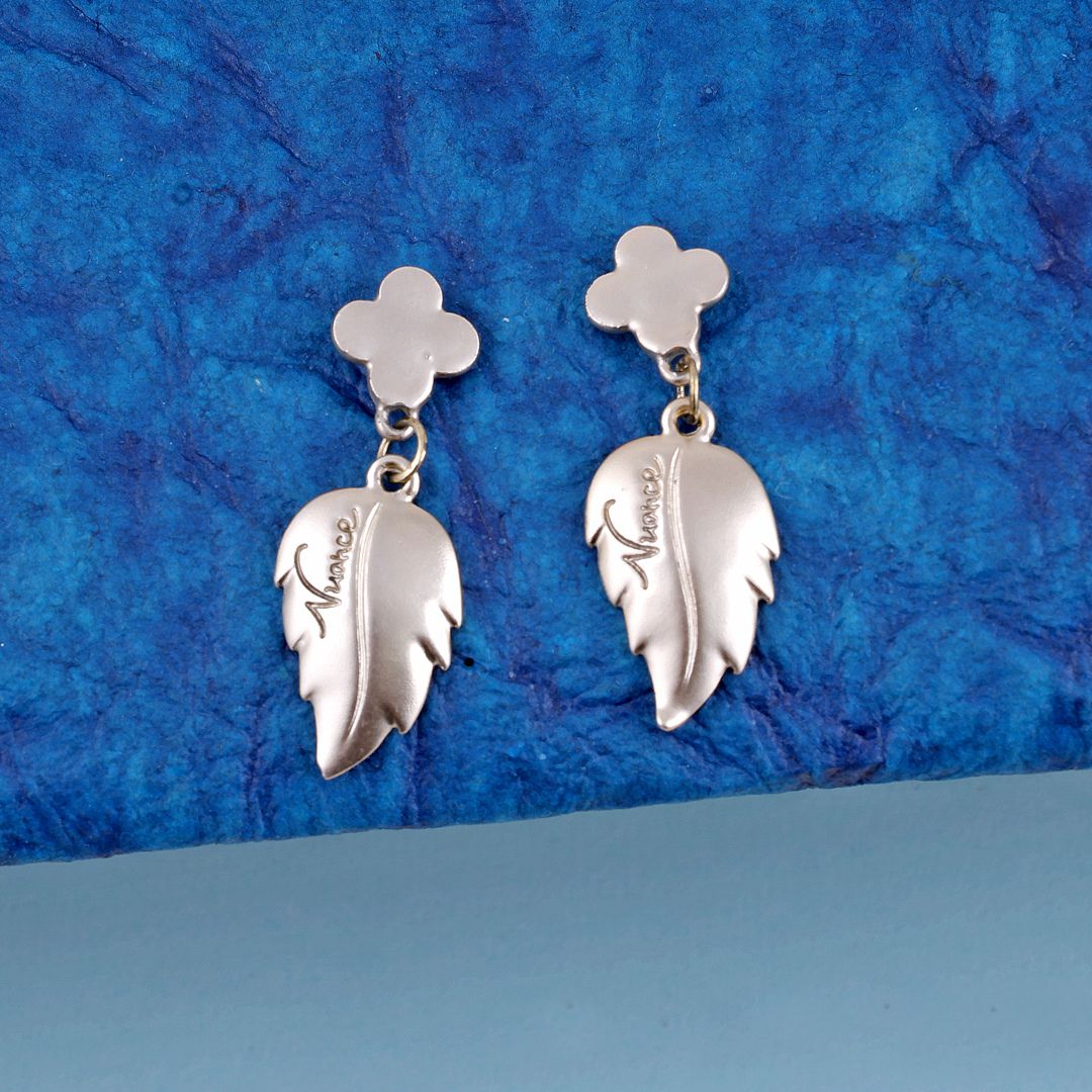 Don't Leaf Me Statement Earrings