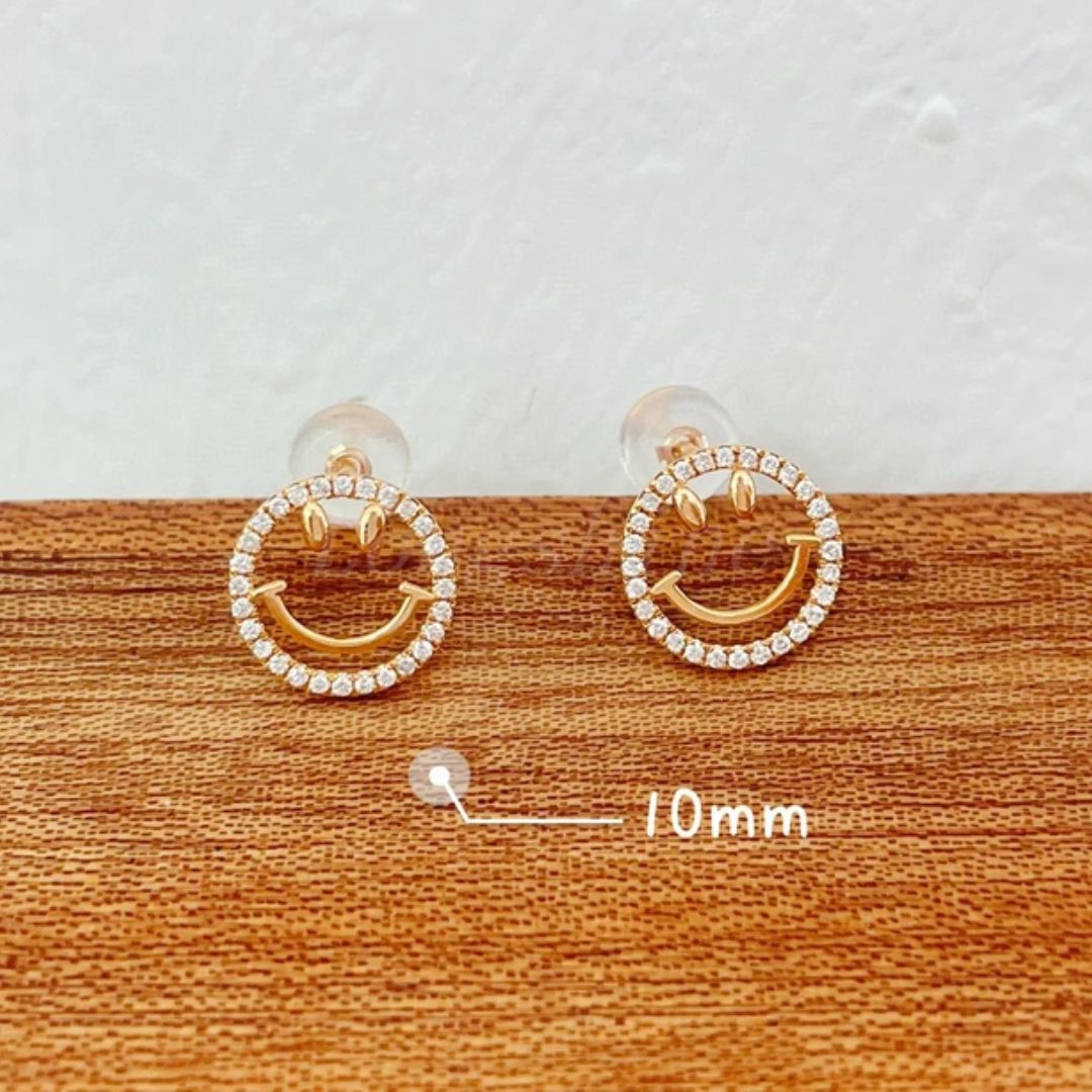 Smiley stone Earrings