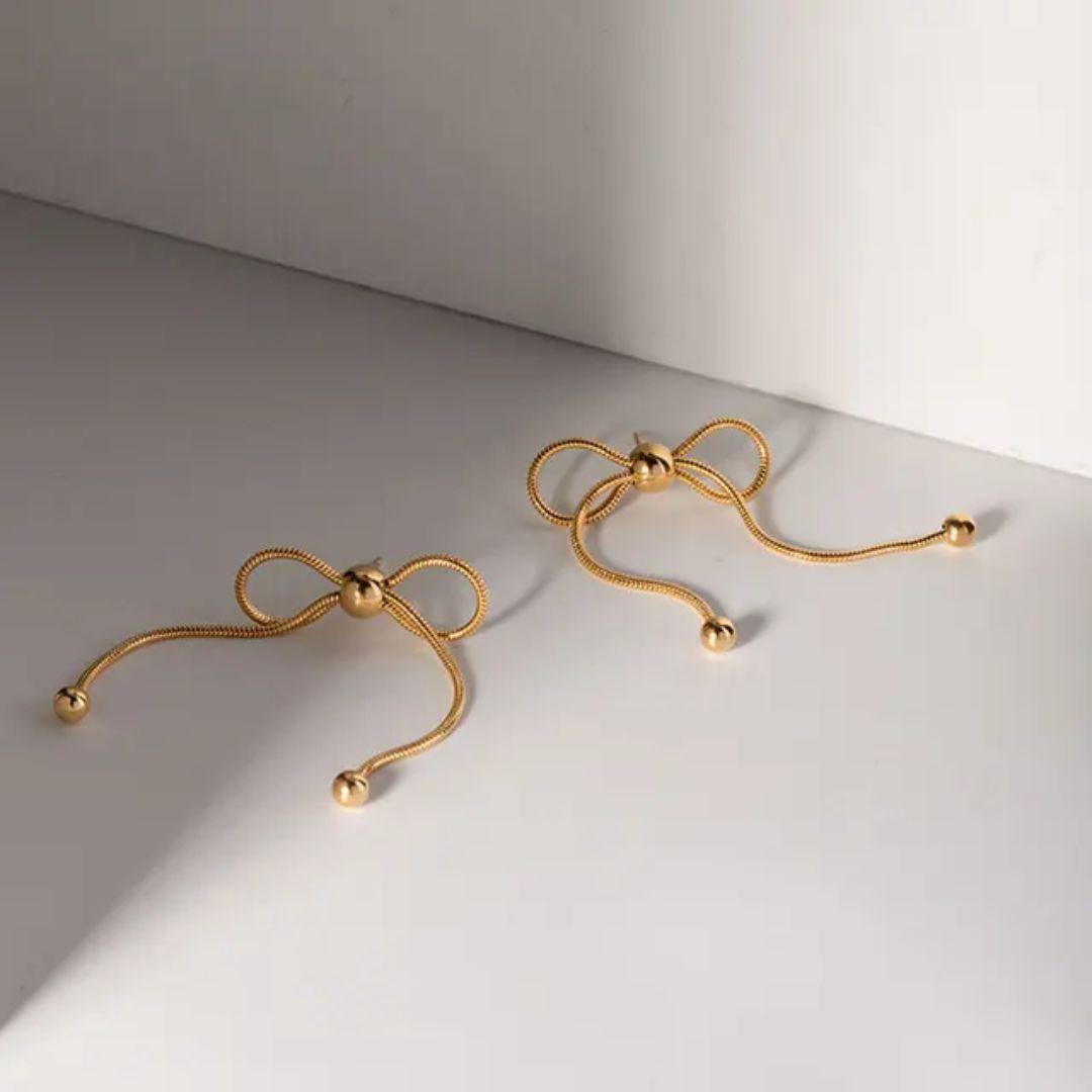 Bling Blogger Bow Earring