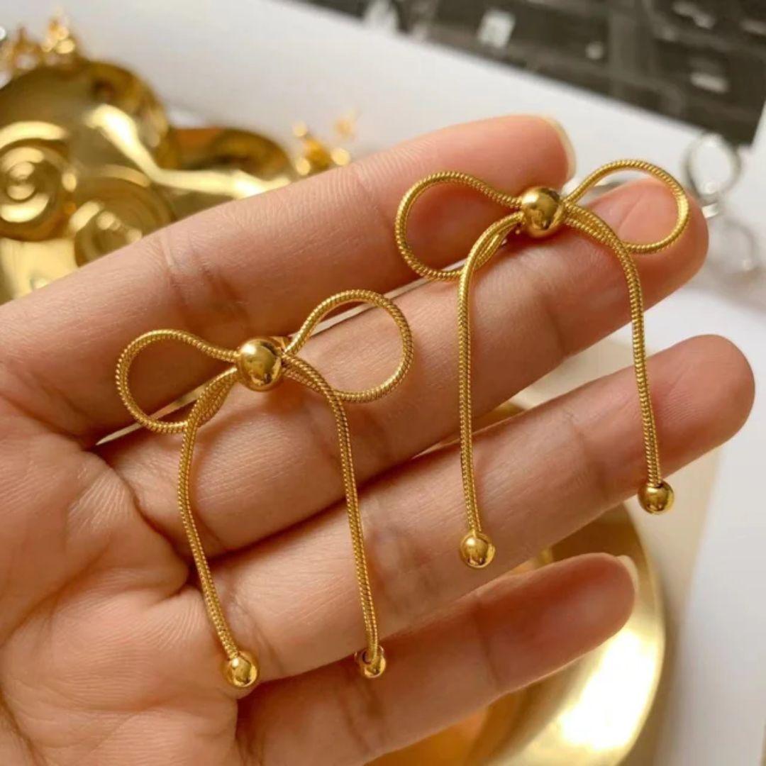 Bling Blogger Bow Earring
