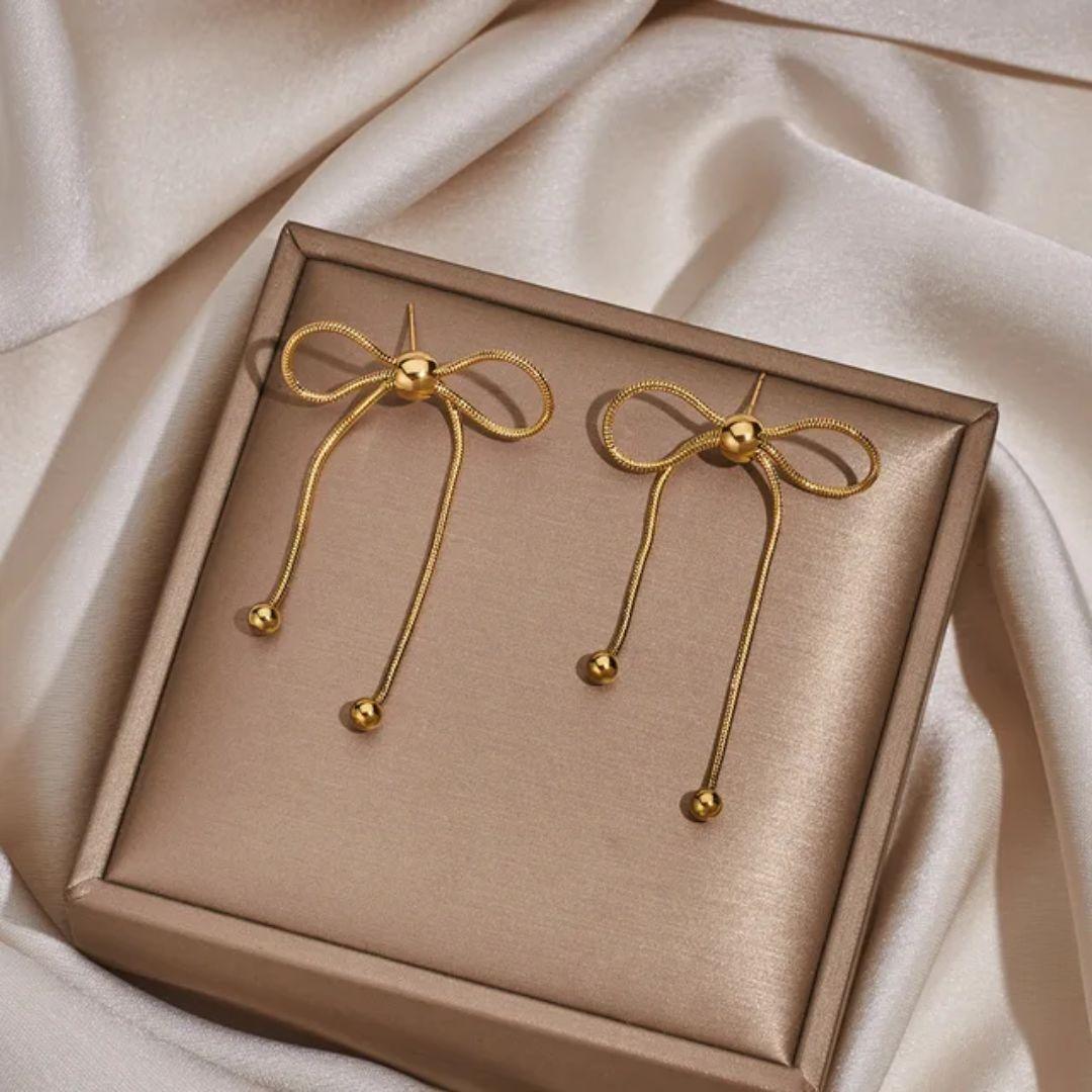 Bling Blogger Bow Earring