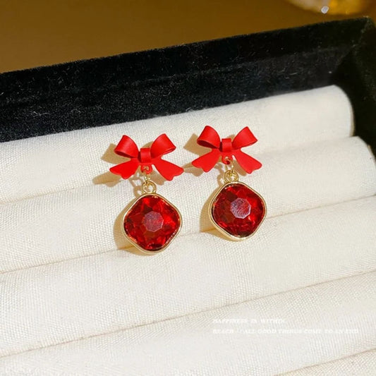 Blind Date Bow Earrings