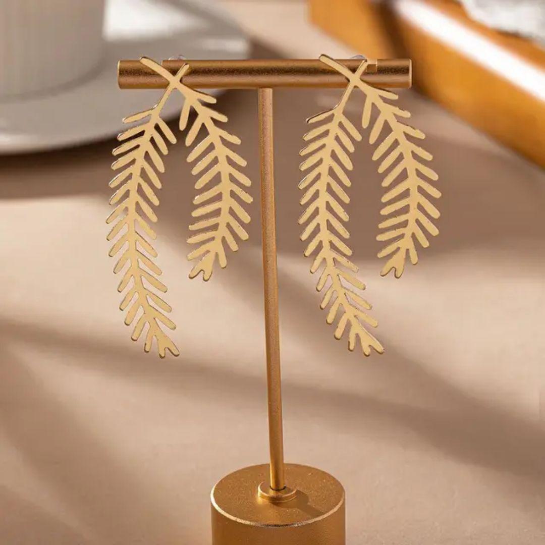 Don't Leaf Me Statement Earrings