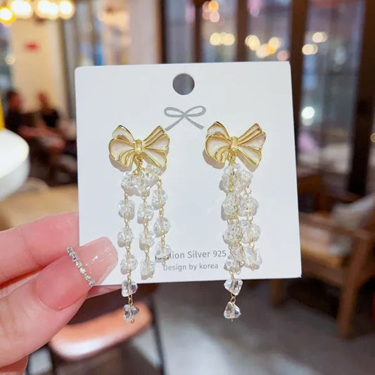 Bling Blogger Bow Earring