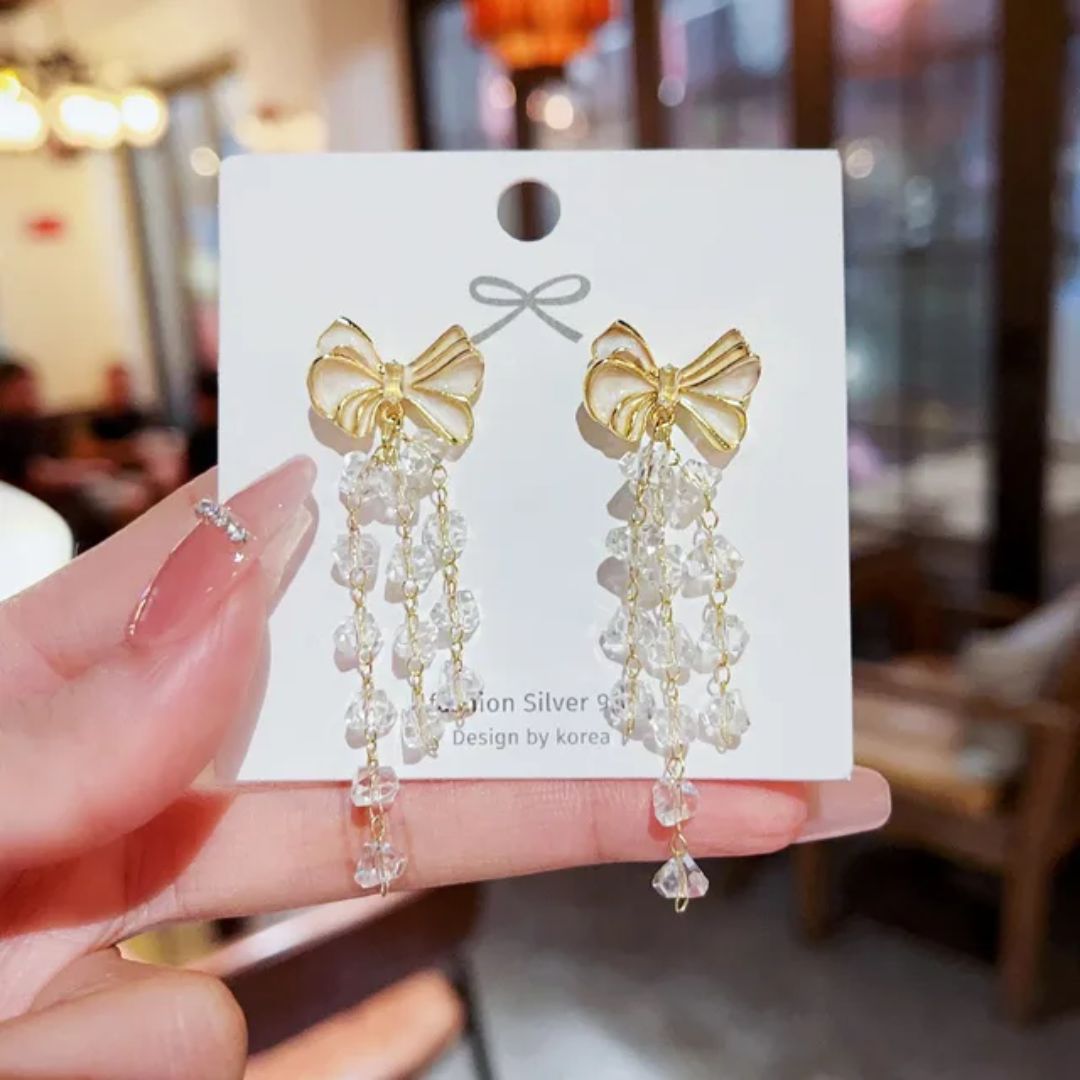 Bling Blogger Bow Earring